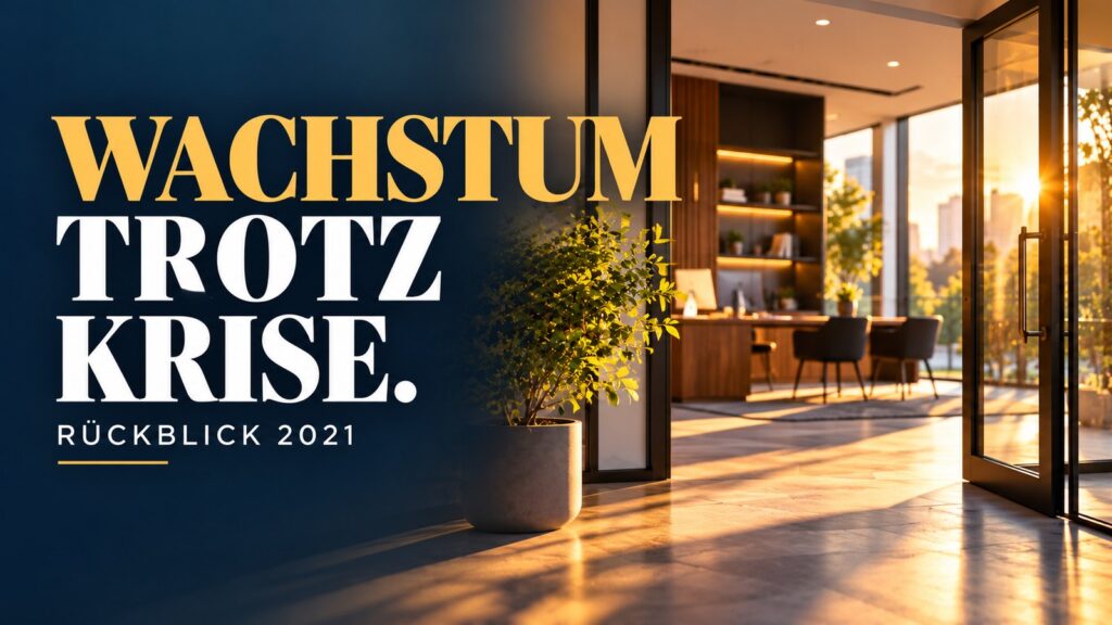 Wachstum trotz Krise – illustratives Titelmotiv