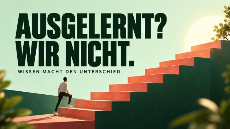 Weiterbildung für Immobilienmakler: Ausgelernt? Wir nicht.