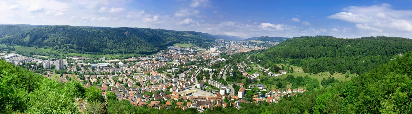 Blick auf Albstadt-Ebingen