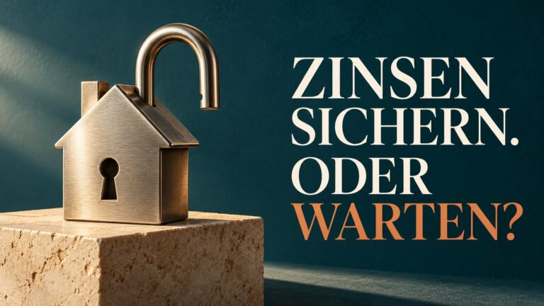 Anschlussfinanzierung 2026: Zinsen jetzt sichern oder noch warten?