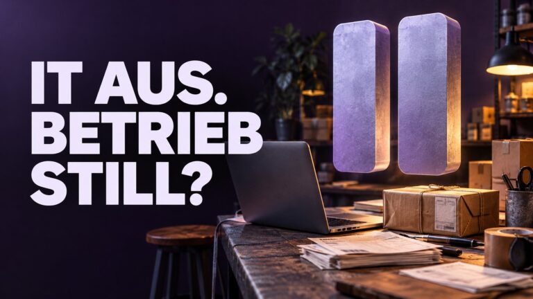 Cyberversicherung: Wer zahlt, wenn der Betrieb stillsteht?